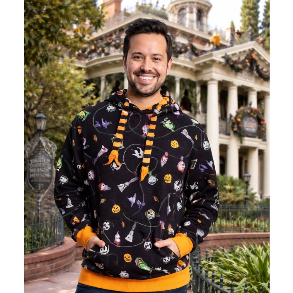 Loungefly Disney's Nightmare Before Christmas Sweatshirt Medium NEW Disneyland